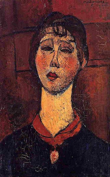 Amedeo Modigliani Madame Dorival china oil painting image